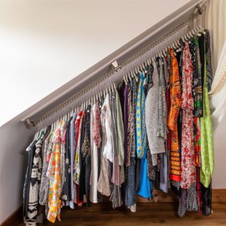 Any Angle Clothes Hanging Rail - Zebedee 90cm