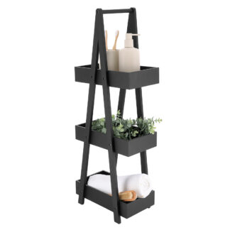 Bamboo MDF 3-Tier Shelf