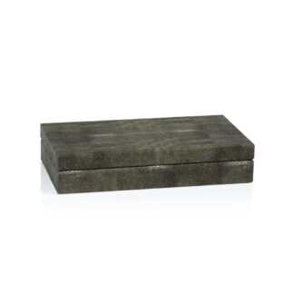 Faux Stingray Leather Storage Box